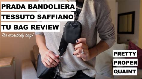 Prada bandoliera saffiano review